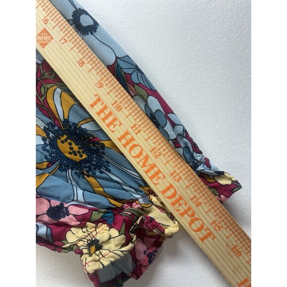 Natural Life Womens Collette Tiered  Maxi Dress Floral Boho Cottage Rayon Sz L - Picture 9 of 16